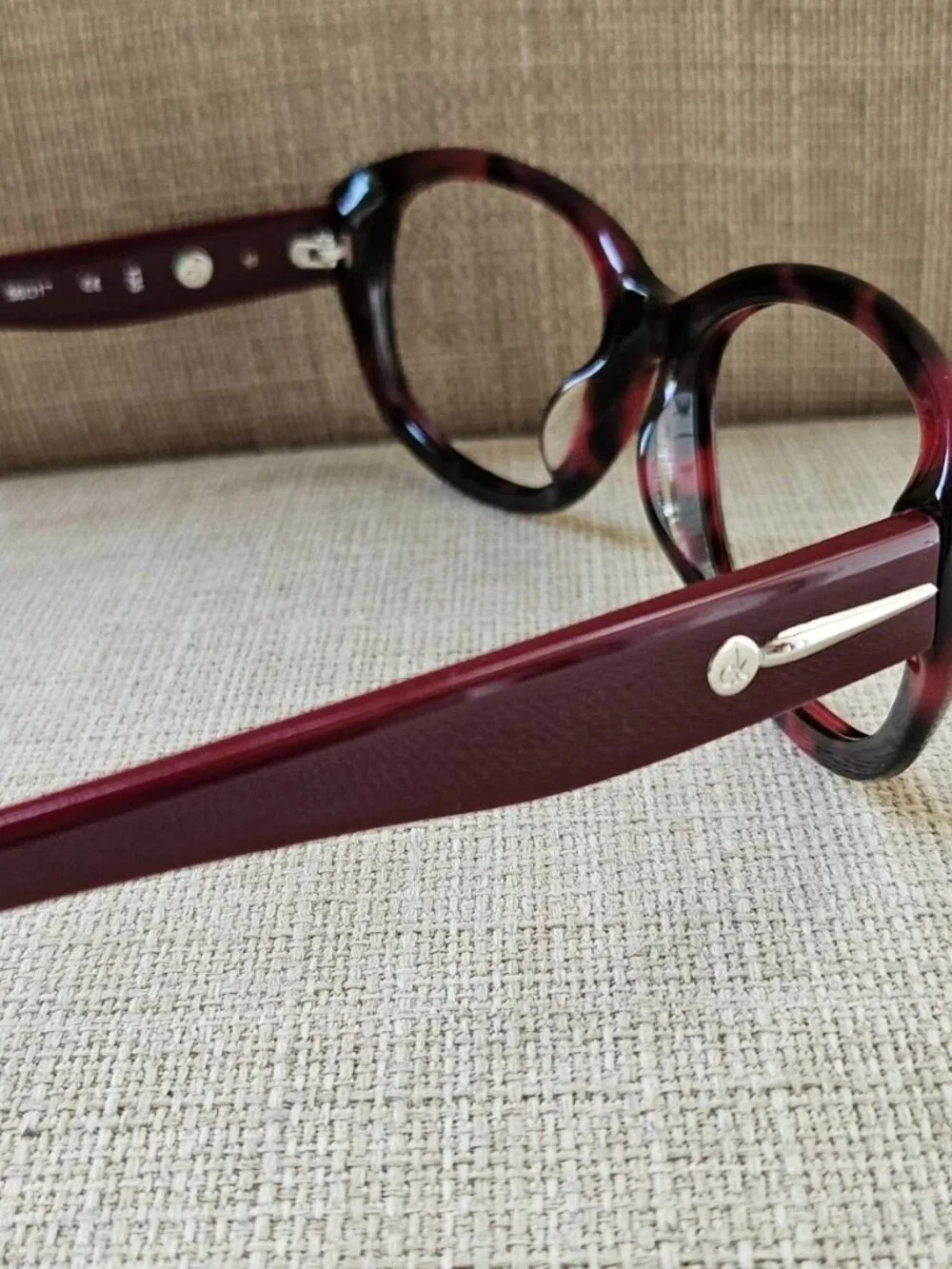 Calvin Klein Eyeglasses Frame Burgundy Tortoise Glasses Eyewear CK4152S 291